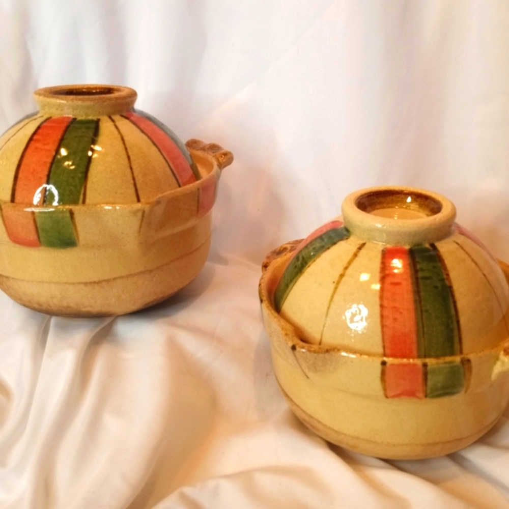 Japanese Vintage Noodle Bowls Set of 2